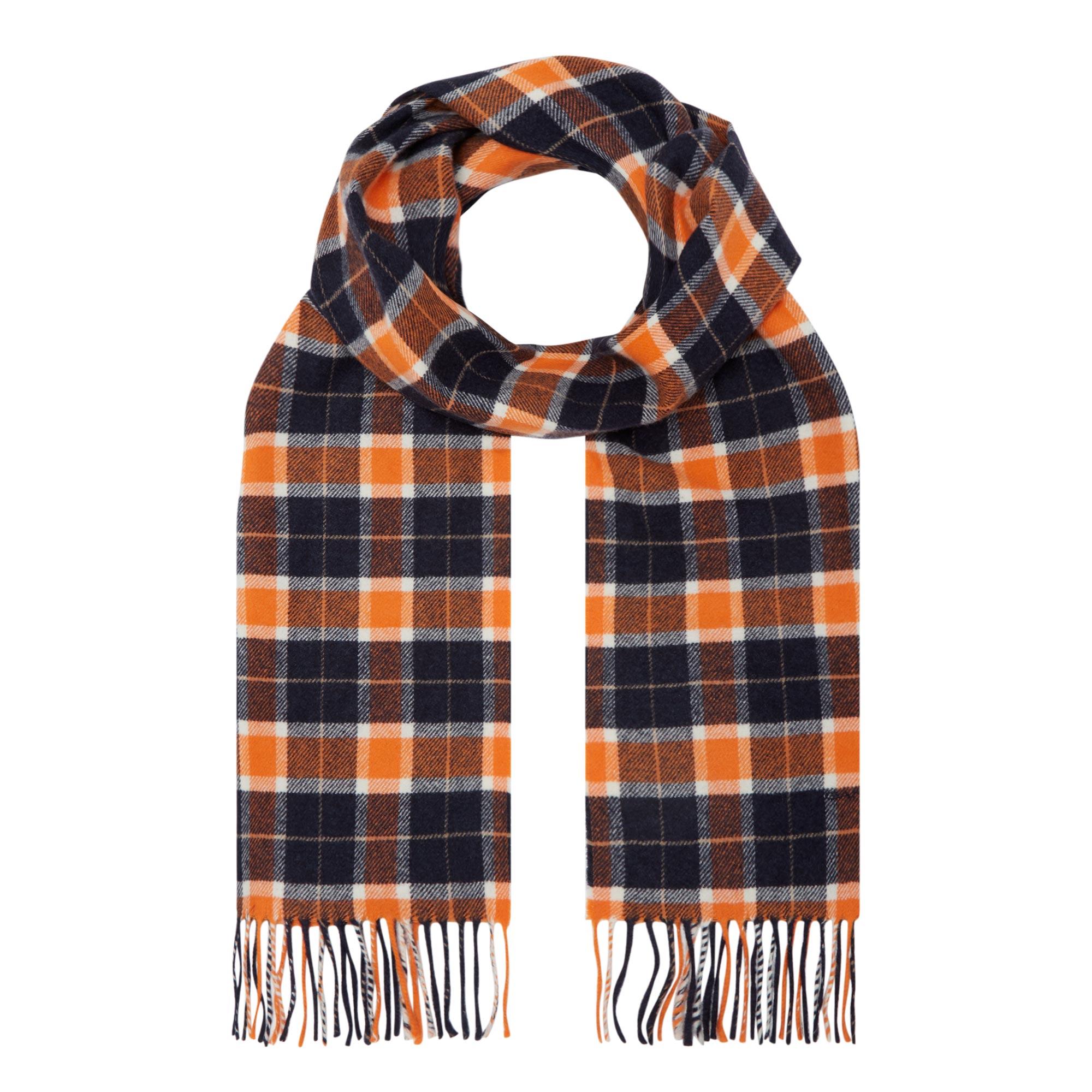 Checked Twill Scarf